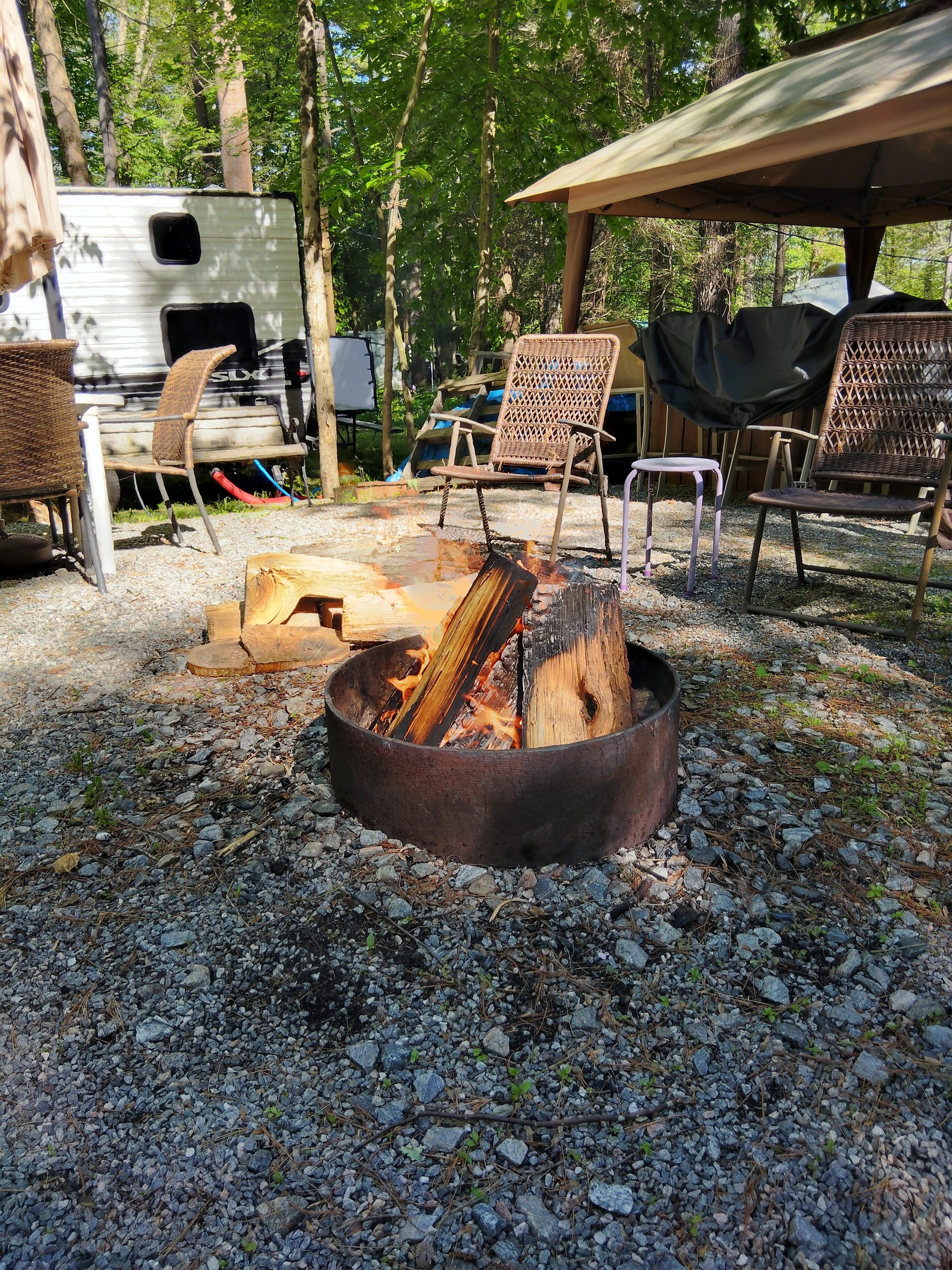 Camp fire