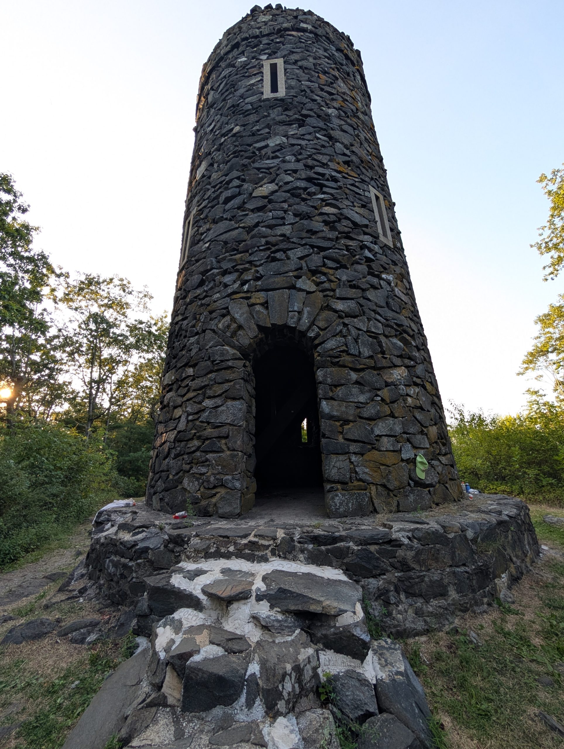 Tower entrance