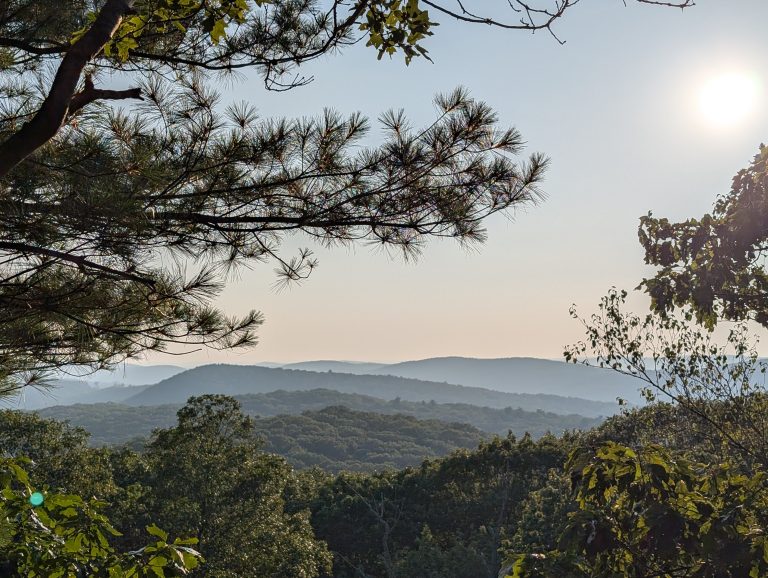 A view from top of Mt. Tom