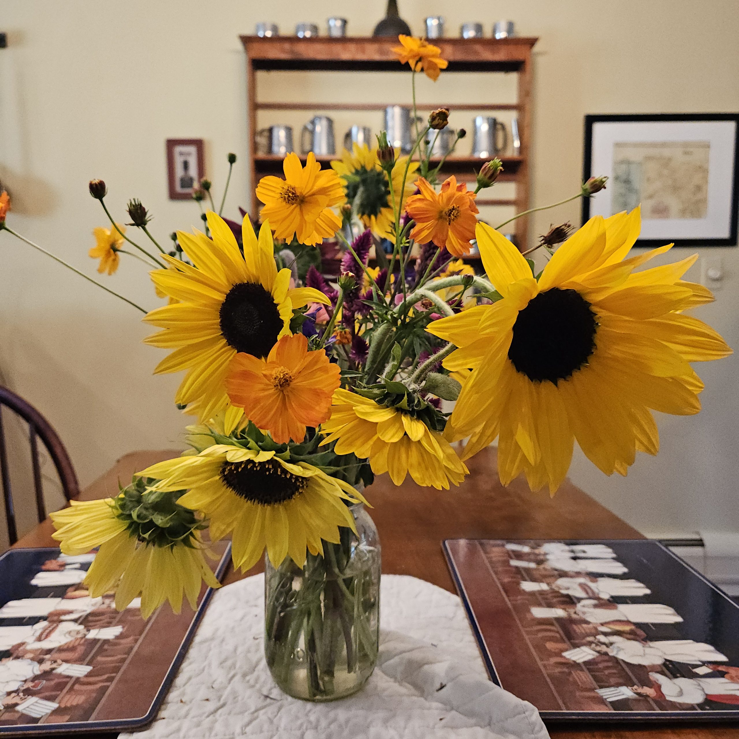 Flower stand bouquet