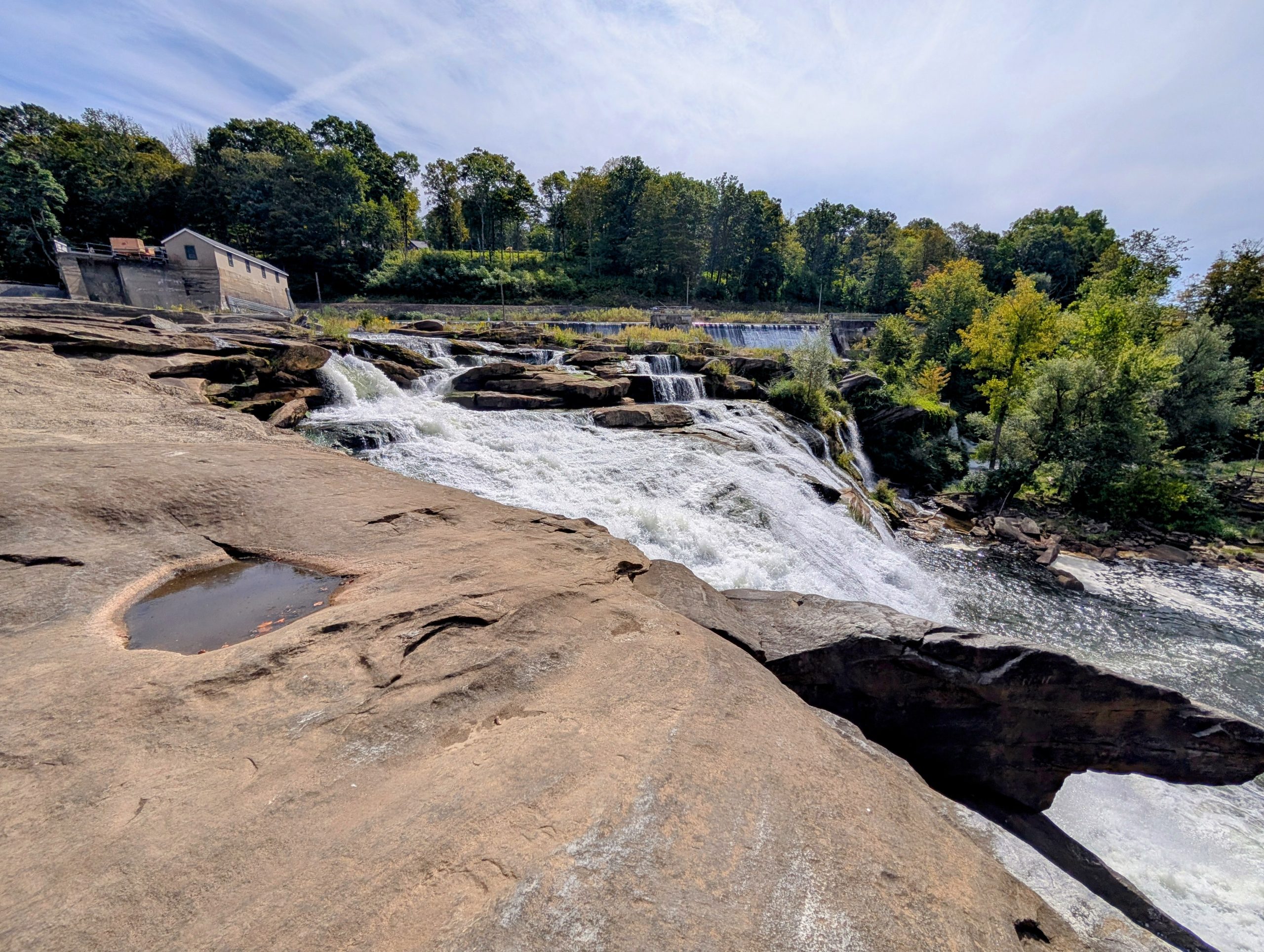 View of the Lower Great Falls.