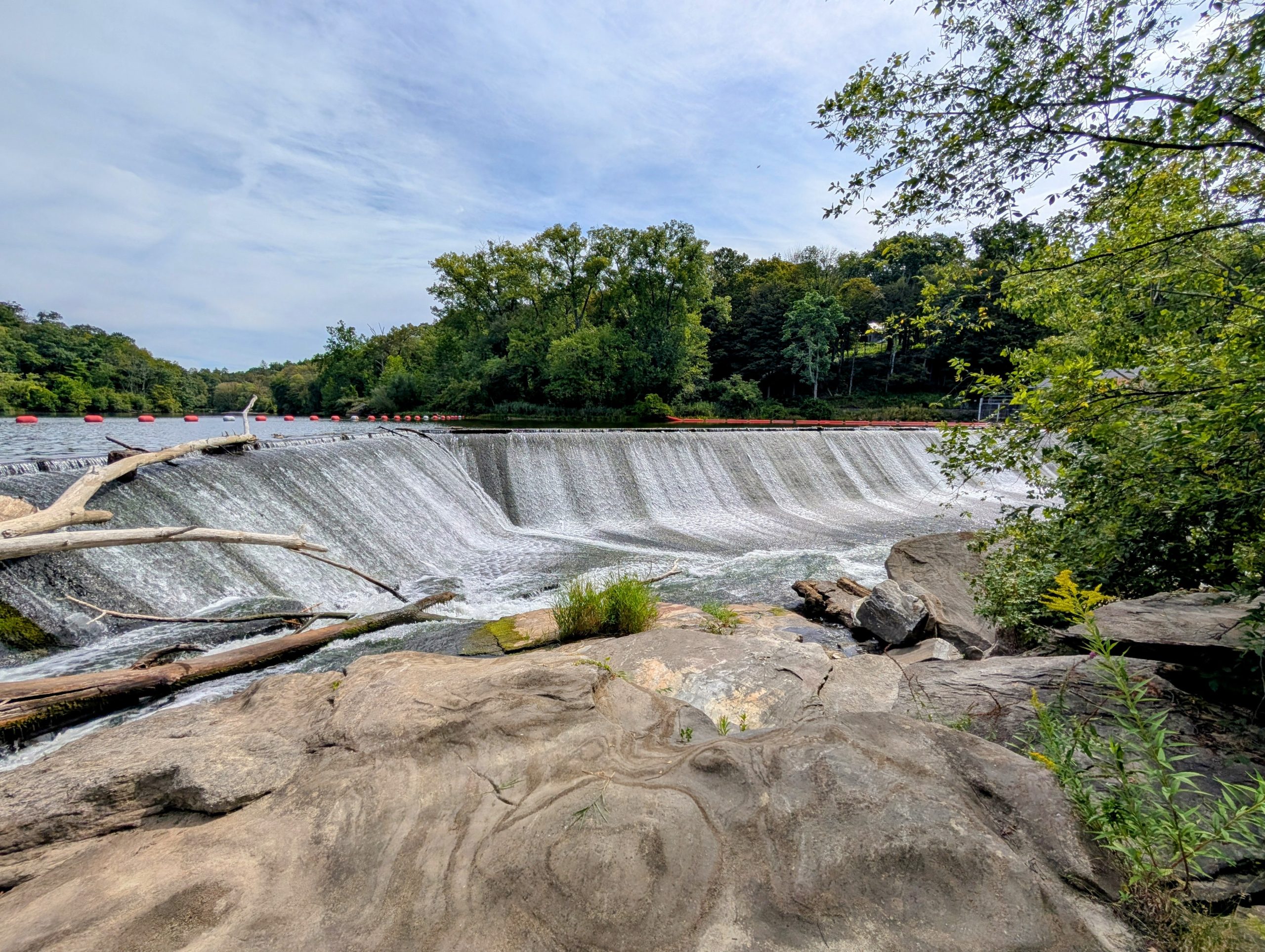 A view of the upper Great Falls.